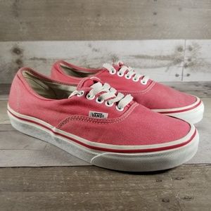 faded pink vans